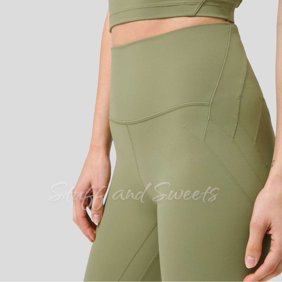 Lululemon Align High-Rise Leggings 25" Rosemary size 4 - Picture 2 of 4